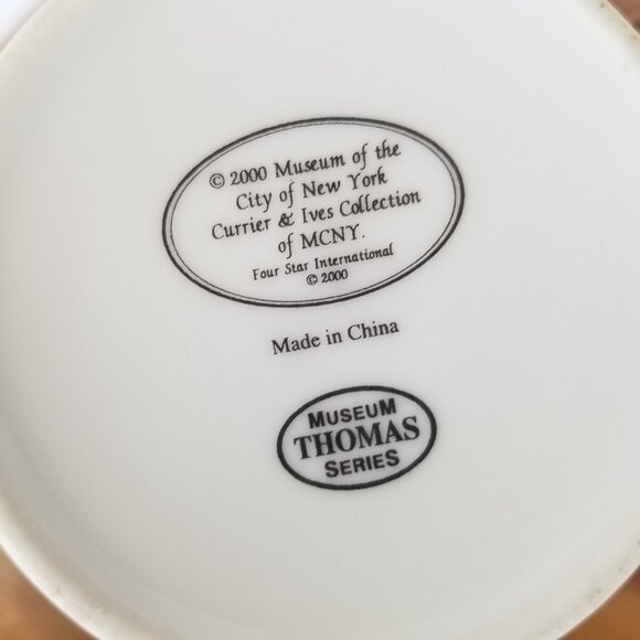 Currier & Ives Mug Winter Scene 12 OZ - Picture 5 of 8